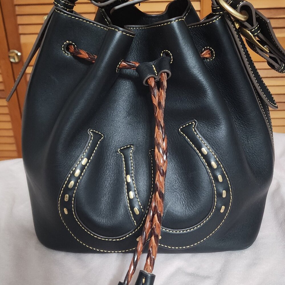 DOONEY AND BOURKE HORSE SHOE BAG